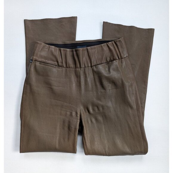 Citizens Of Humanity Colette Leather Pants Lambskin Size 28/6 Style #1909 - Picture 4 of 11